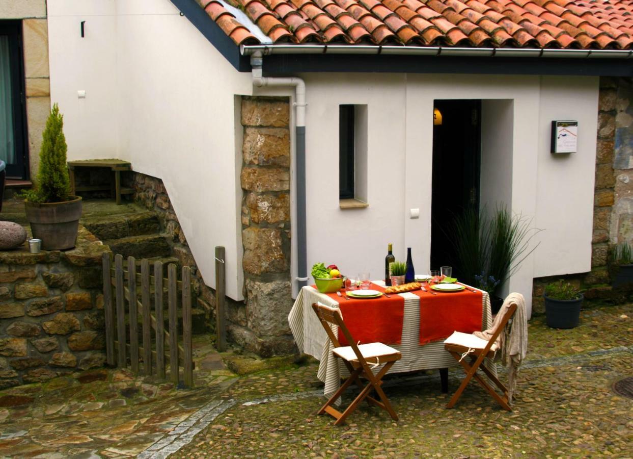 Casa Rural La Casona Del Piquero Lastres Esterno foto